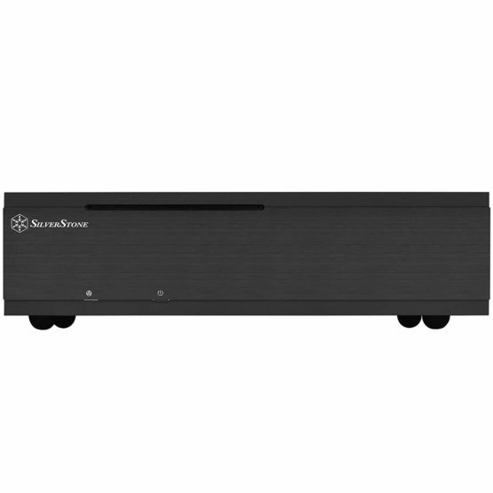 SilverStone SST-ML06B-E - Milo Slim HTPC Silent Mini-ITX Computer Case, black - Image 3