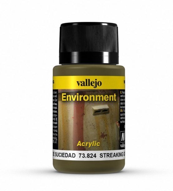 Vallejo 40 ml "Streaking Grime" Weathering Effect Bottle