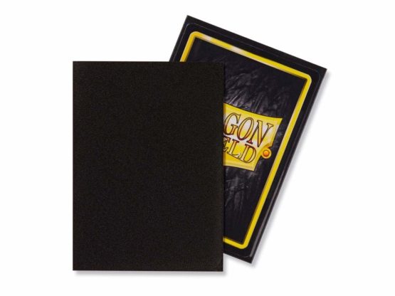 Dragon Shield 11002 Matte Standard Size Sleeves 100pk-Black - Image 3