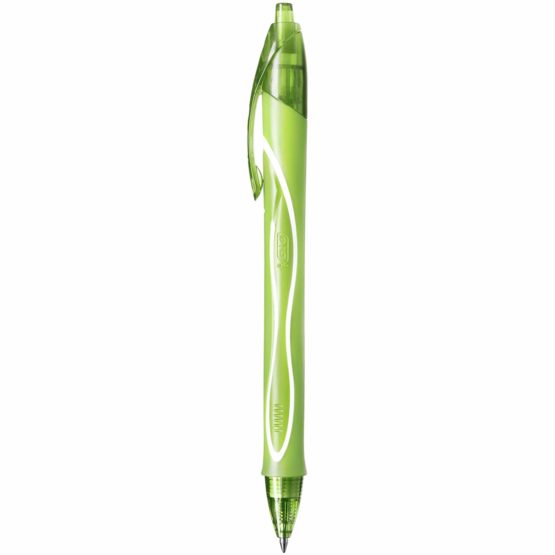 BIC Gel-ocity Quick Dry, Ultra Fast Drying Gel Ink Pens with Full Grip Barrel, Assorted Colours, Pack of 12 - Image 2