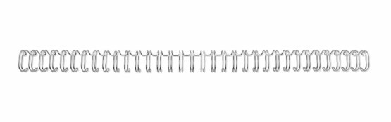 GBC WireBind Binding Wires 24-Loop 8mm A5 Silver (Pack of 100)