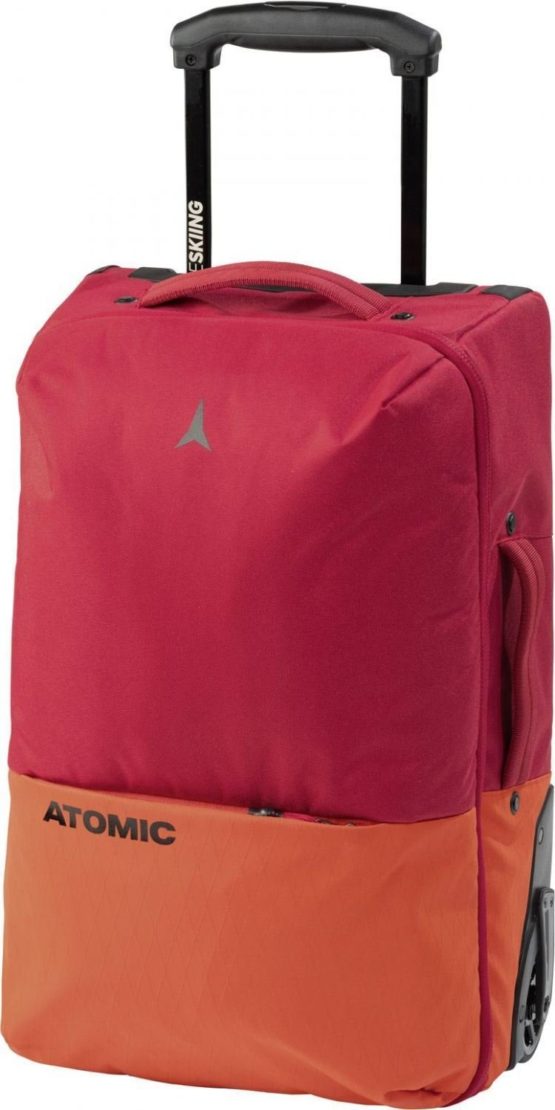 Atomic Unisex's 40L Travel, 40 litres, Polyester, Cabin Trolley, Clear Red, 54 x 37 x 21 cm