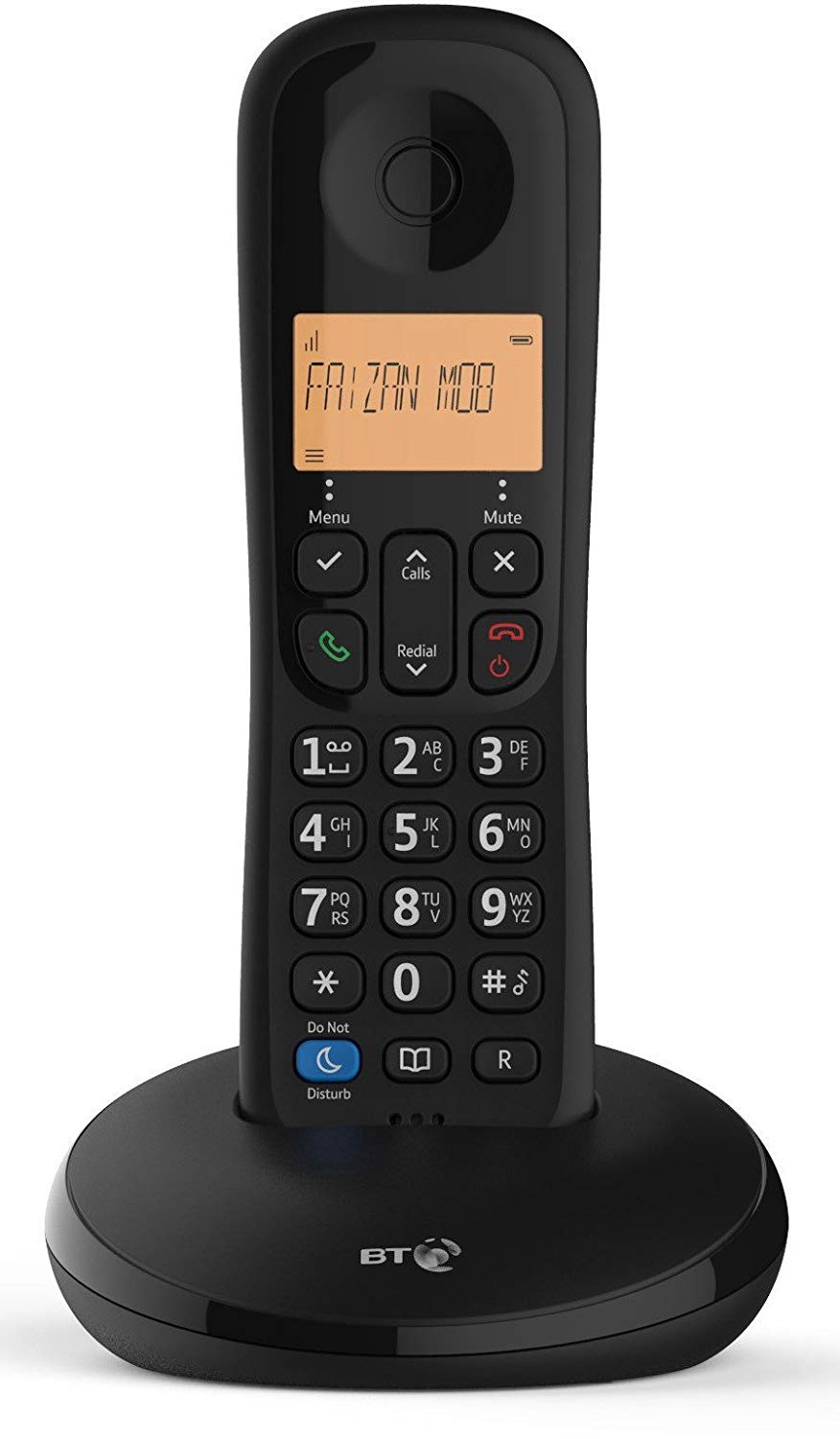 BT Everyday Cordless Landline House Phone, Home Phone, Basic Call Blocker, Do Not Disturb button, Single Handset Pack - Image 2
