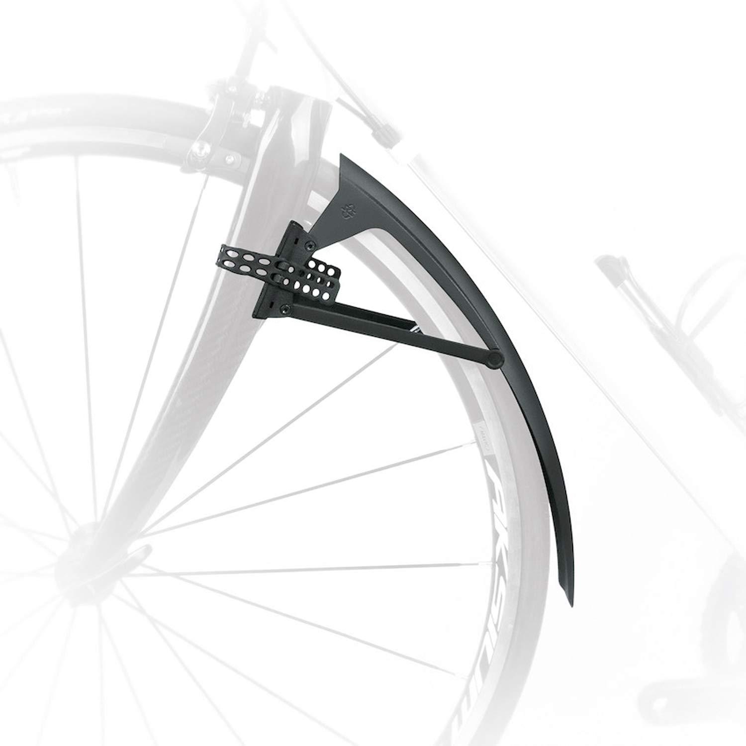 SKS GERMANY S-BOARD front mudguard for road bikes (optimum splash protection made of impact-resistant high-performance plastic - Image 4