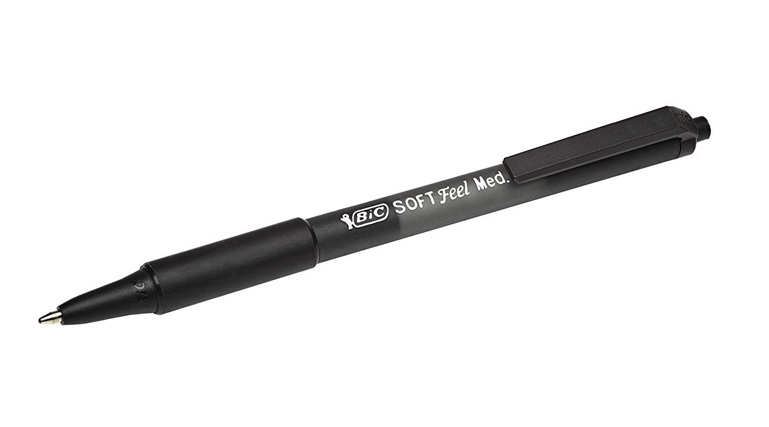 BIC ® ® BIC SOFT Feel clic Grip Pen 0.4 MM, Black - Image 2