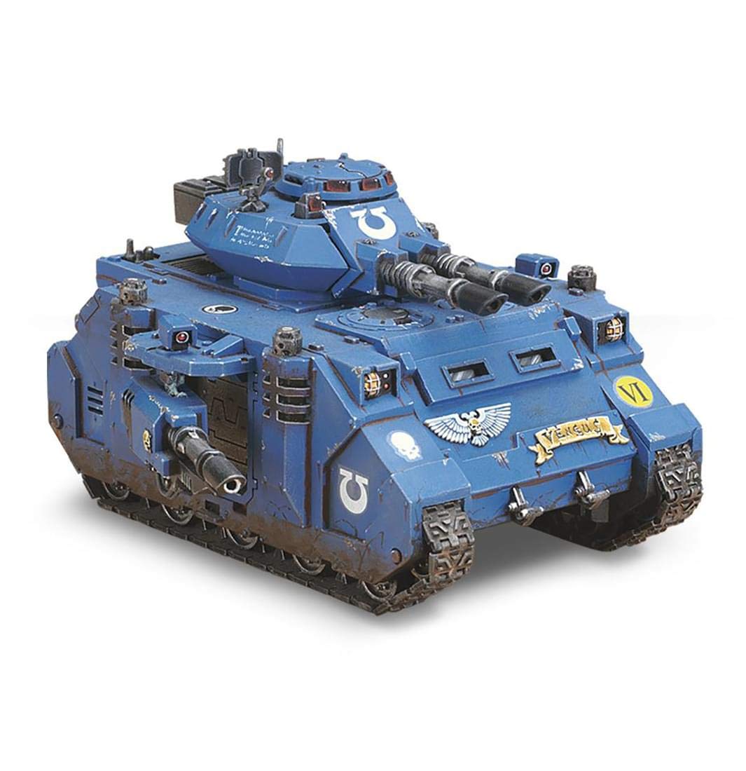 GAMES WORKSHOP 99120101214 "Space Marine Predator Plastic Kit, Blue - Image 2