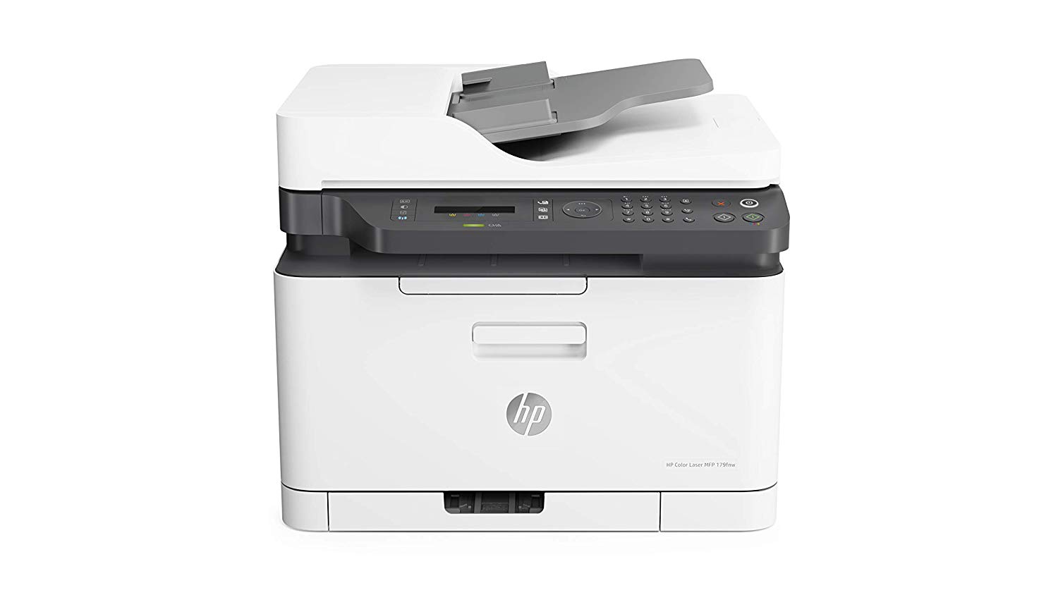 HP LaserJet 179fnw Colour Wireless Multifunction Printer with Fax, white
