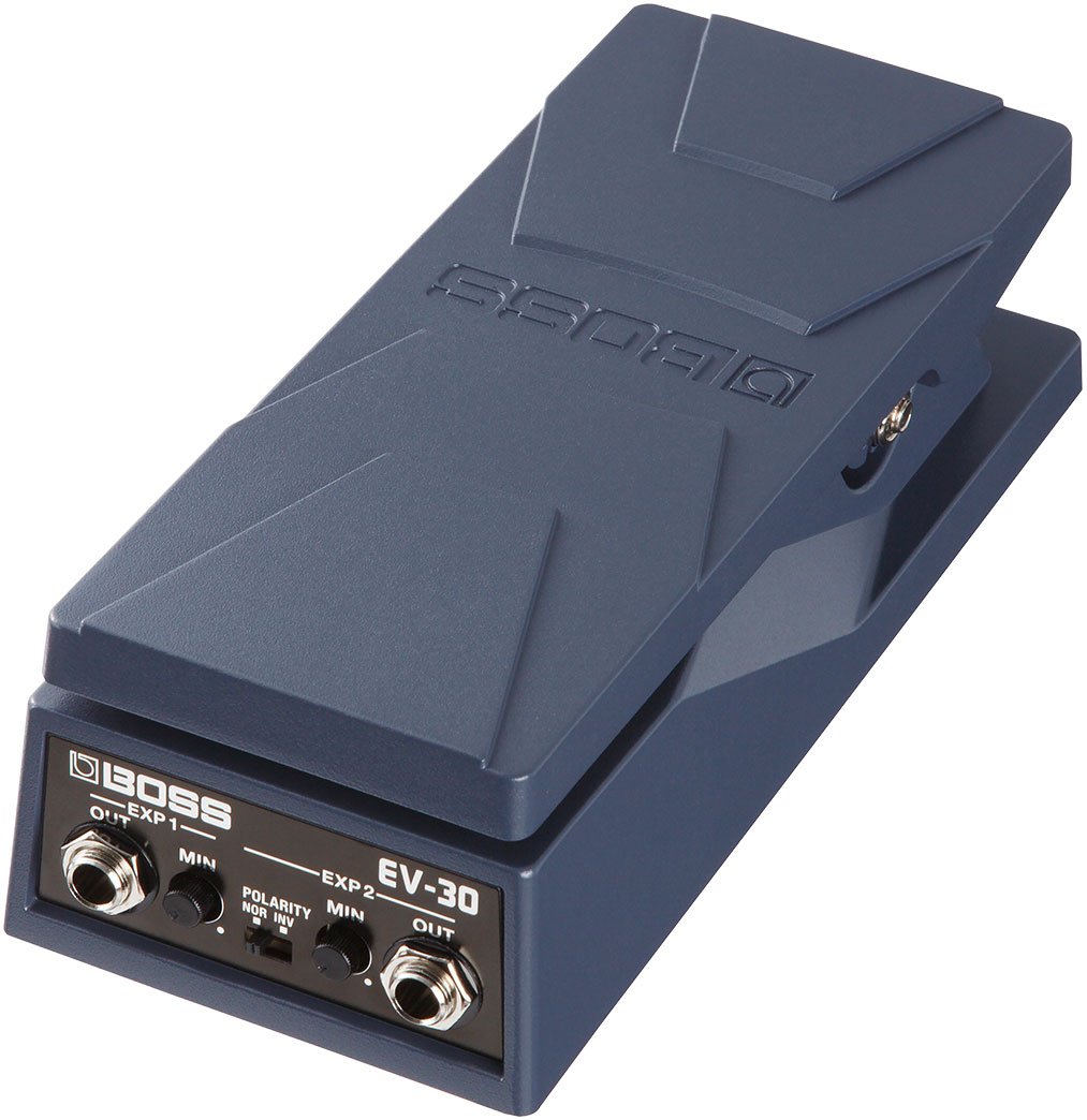 BOSS EV-30 Dual Expression Pedal, Blue