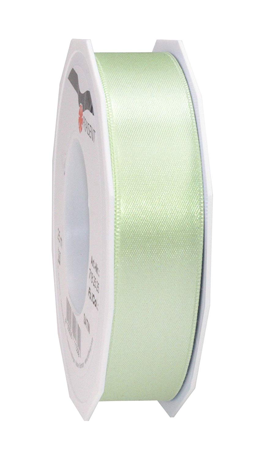 C.E. Pattberg SATIN mint green gift ribbon, 27 yards for Wrapping Gifts 1 inch width, Ribbon for Decorating & Crafting