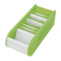 Wedo 250 8011 A8 Card Index Cabinet - Green