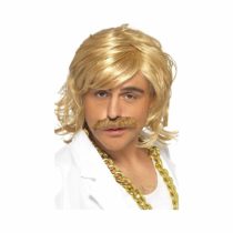 Game Show Host Kit, Wig and Tash