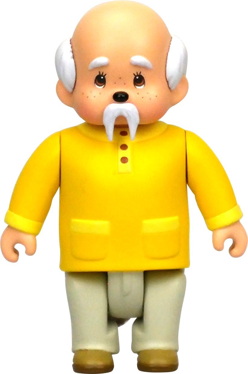 Monchhichi Set of 2 Articulated Figures Leafy & Sylvius 7.5 cm Kindergarten Toy, Yellow, 7,5 cm - Image 2