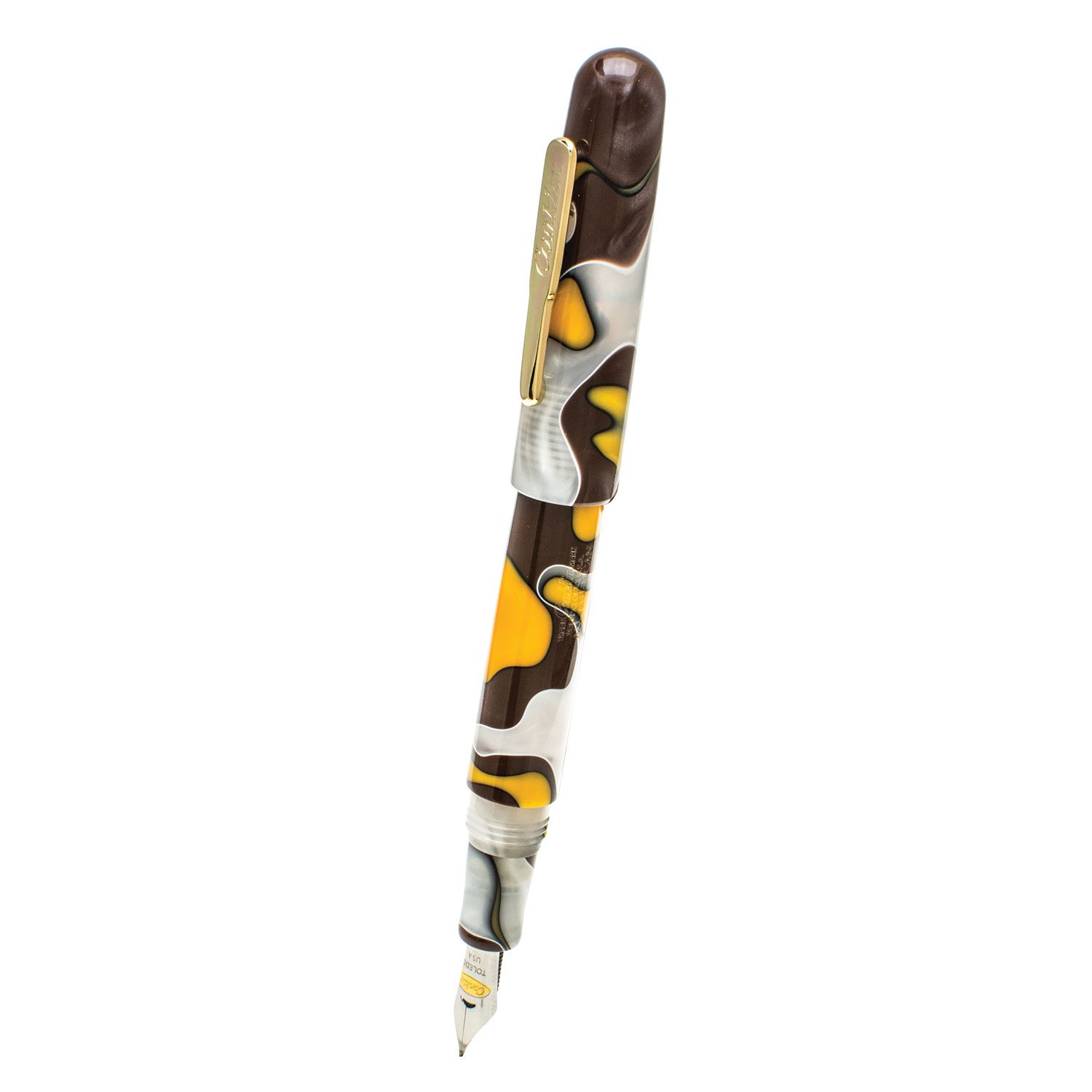 Conklin All American Medium Nib Fountain Pen - Yellowstone - Image 3