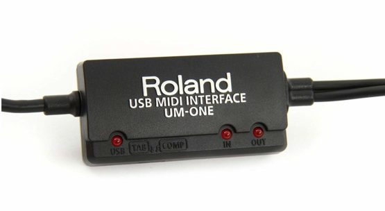 Roland Um-One Mk2 Usb Midi Interface, Usb Bus-Powered, Mac/Pc/Ipad/Apple Ipad Camera Connection Kit Compatible - Image 4