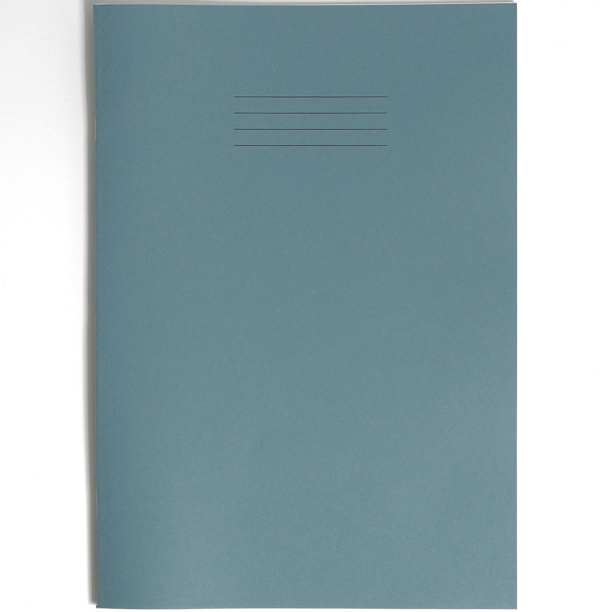 Rhino A4 Exercise Books, 80-Page / 8mm Lined Paper Notebook, 10-Pack, Office & School Stationery Supplies, Light Blue - Image 2