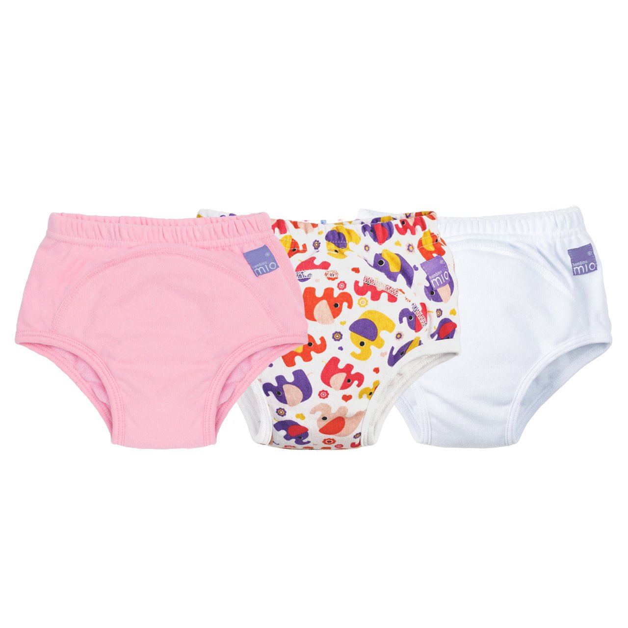 Bambino Mio, Potty Training Pants, Mixed Girl, Pink Elephant, 23 Years