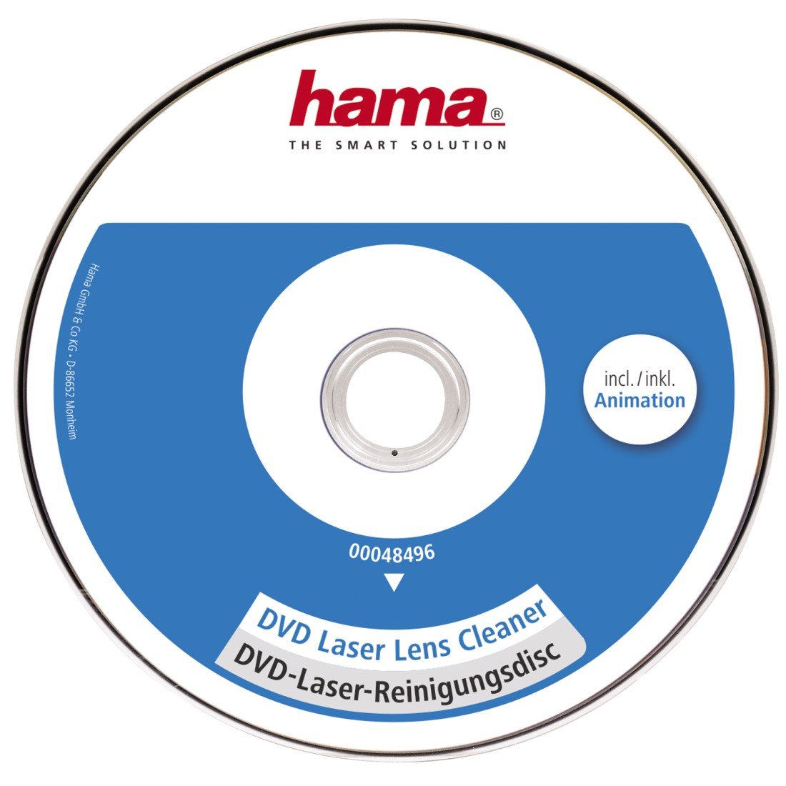 Hama DVD Laser Lens Cleaner, Blue