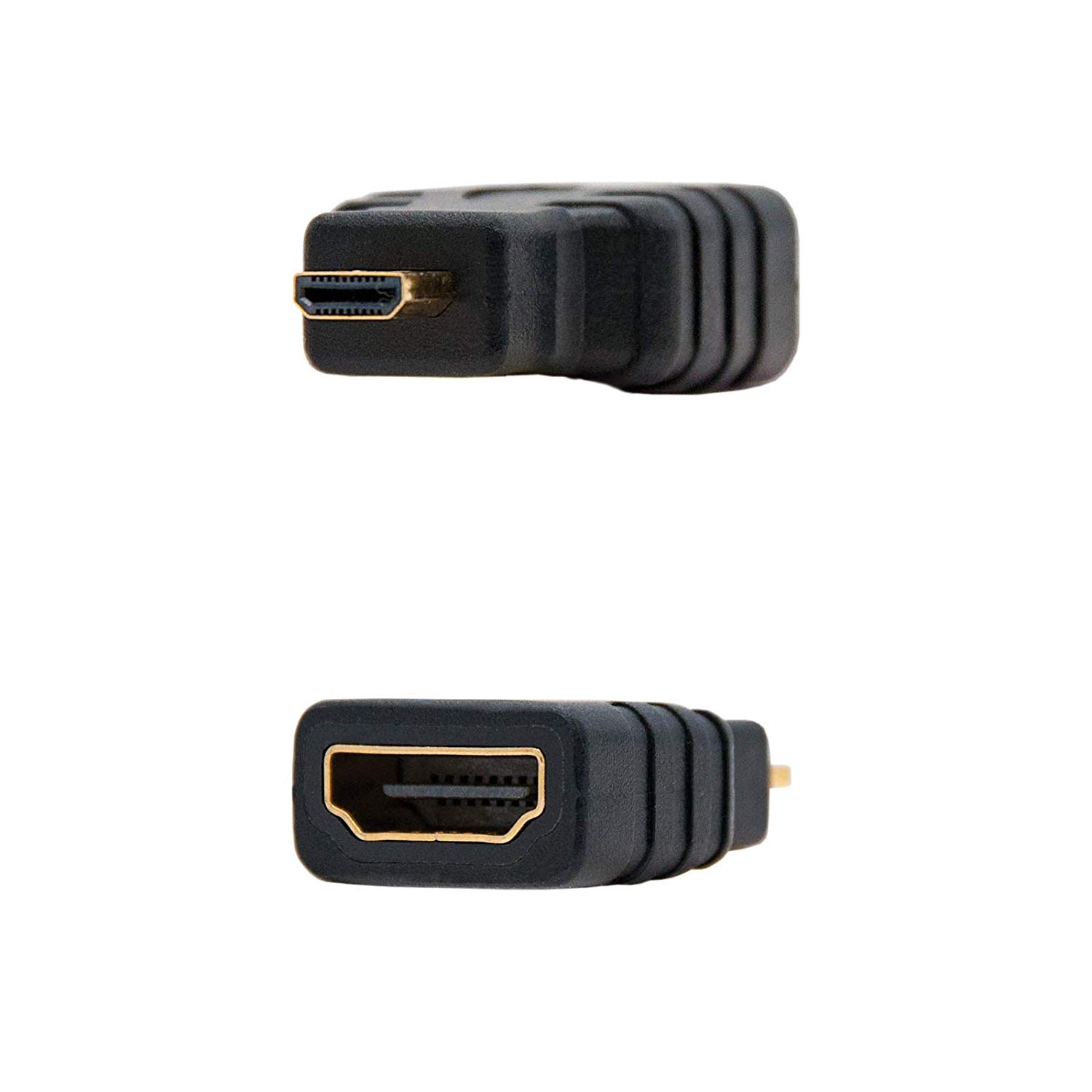 Nano Cable 10.15.1206 - HDMI Female to Micro HDMI Male Adapter Cable, black - Image 2