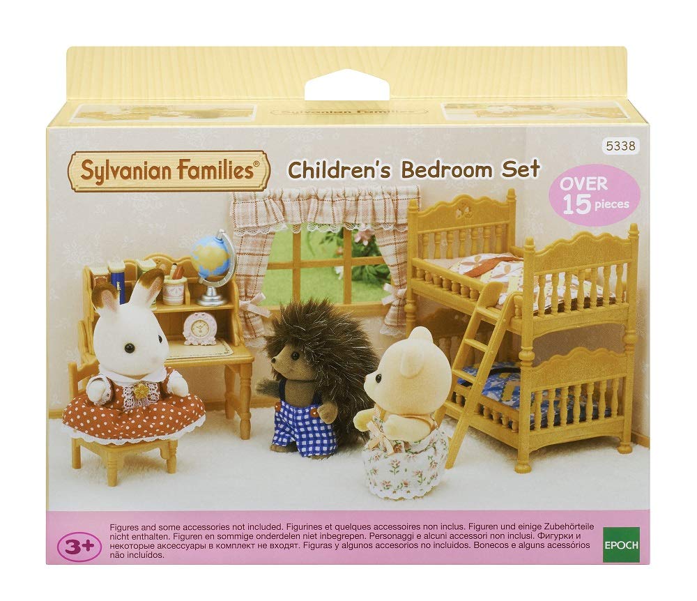 Sylvanian Families Children's Bedroom Set - dollhouse furniture 5338, Multicolor - Image 3