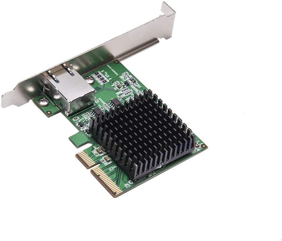 SYBA 1 Port 10 Gigabit Ethernet Network Card, PCIe x4 10Gb 10GBASE-T NIC AQTION AQC107-10Gbps Ethernet PCI-Express x4 Adapter - Image 2