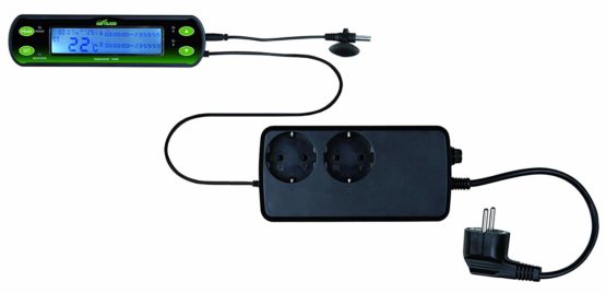 Trixie Digital Thermostat with Two Circuits, 16 x 4 cm