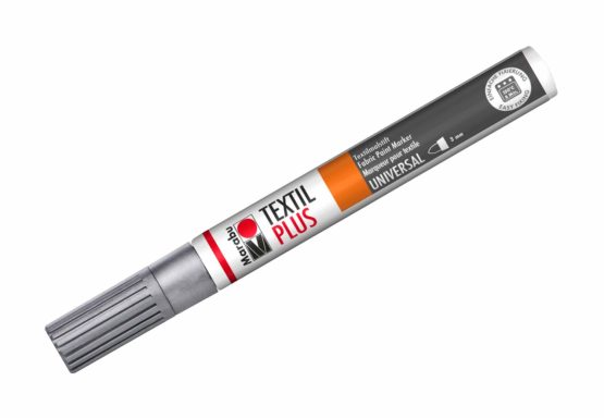 Marabu Textil Plus Painter Pen (3mm Tip) - 782 Silver