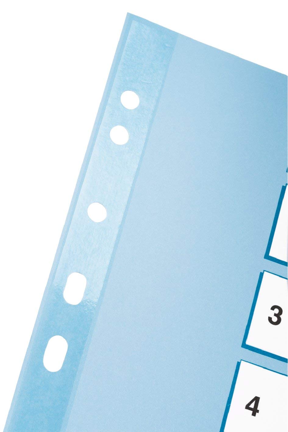 Esselte A4 Mylar 1-31 Part Dividers - Multi-Coloured, multicoloured, 1-31 Index - Image 2