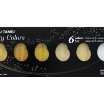 Zig Kuretake Gansai Tambi 6 Colour Set Starry Colours, Acrylic, Multicoloured