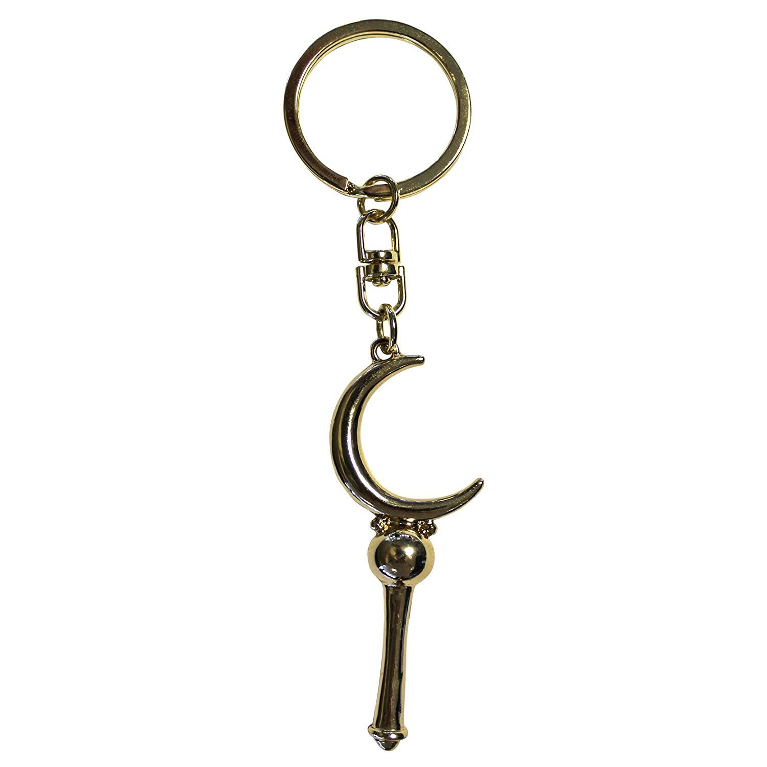 ABYStyle Sailor Moon 3D Premium Metal Keyring - Moon Stick, Unisex-Adults, Standard - Image 2