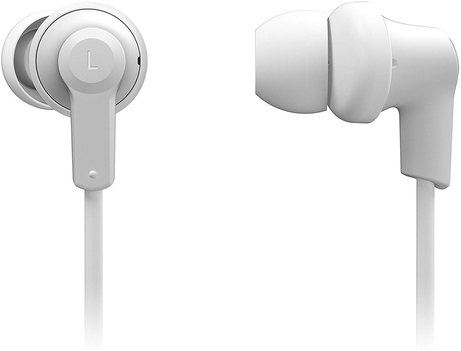 Panasonic RP-NJ300BE-W Earbuds Earphones - White, 4.5 x 8.5 x 16 cm