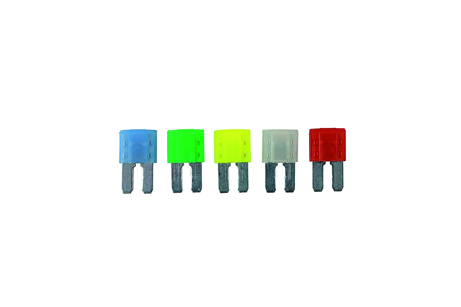 Connect 37154 LED Micro 2 Blade Fuse Assorted 10/15/20/25/30A 5pc - Image 2