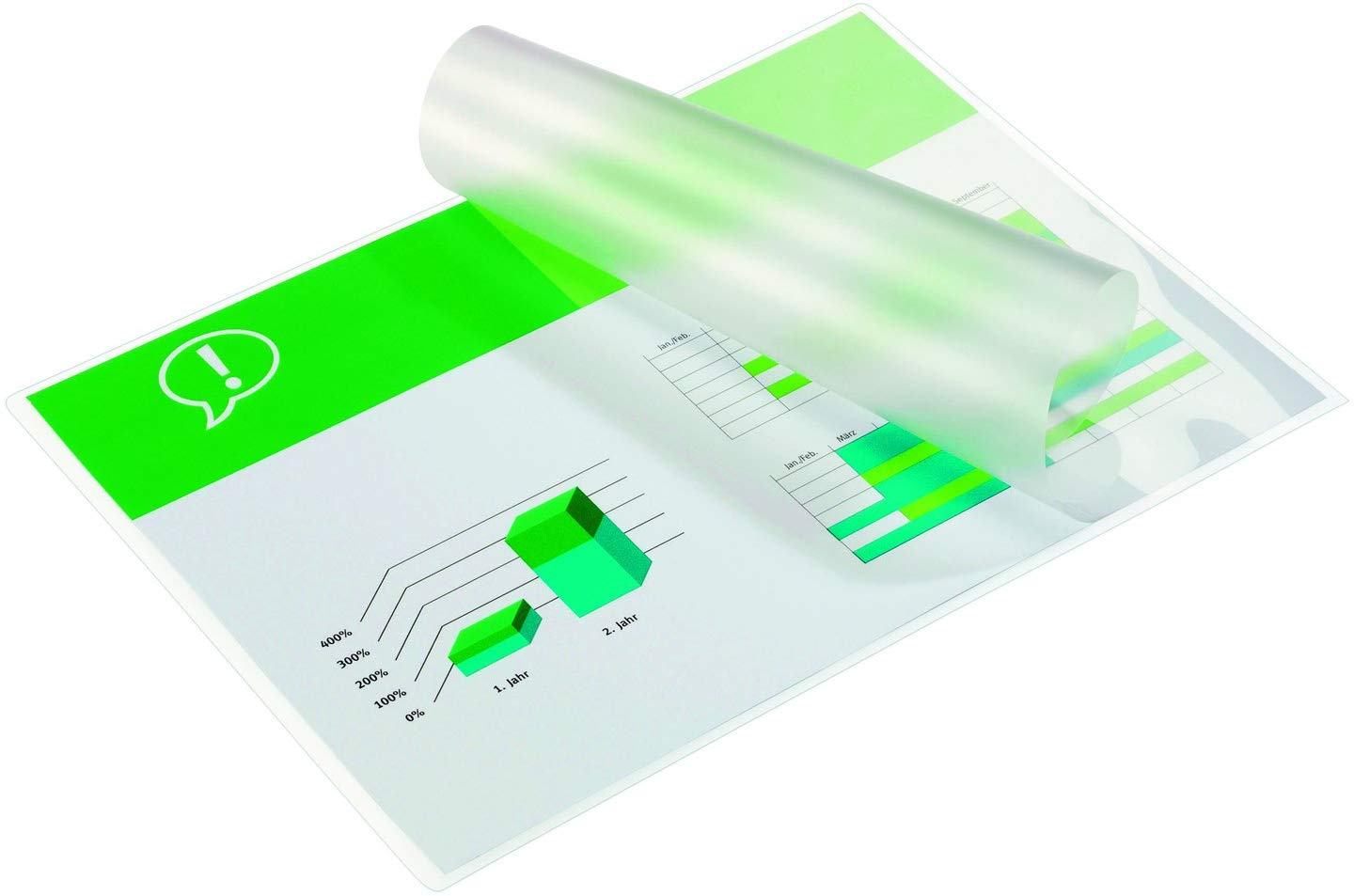 GBC Laminating Pouches Premium Quality 250 micron A4 (Pack of 25), Black, Pack 25 - Image 3