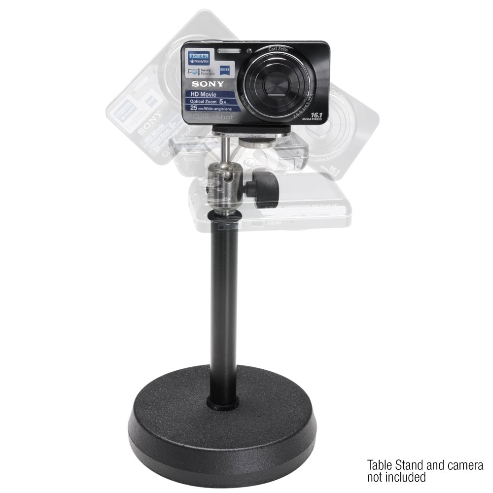 Adam Hall Stands DCAM 1 - Camera Adapter 5/8" to 1/4", Black - Image 3