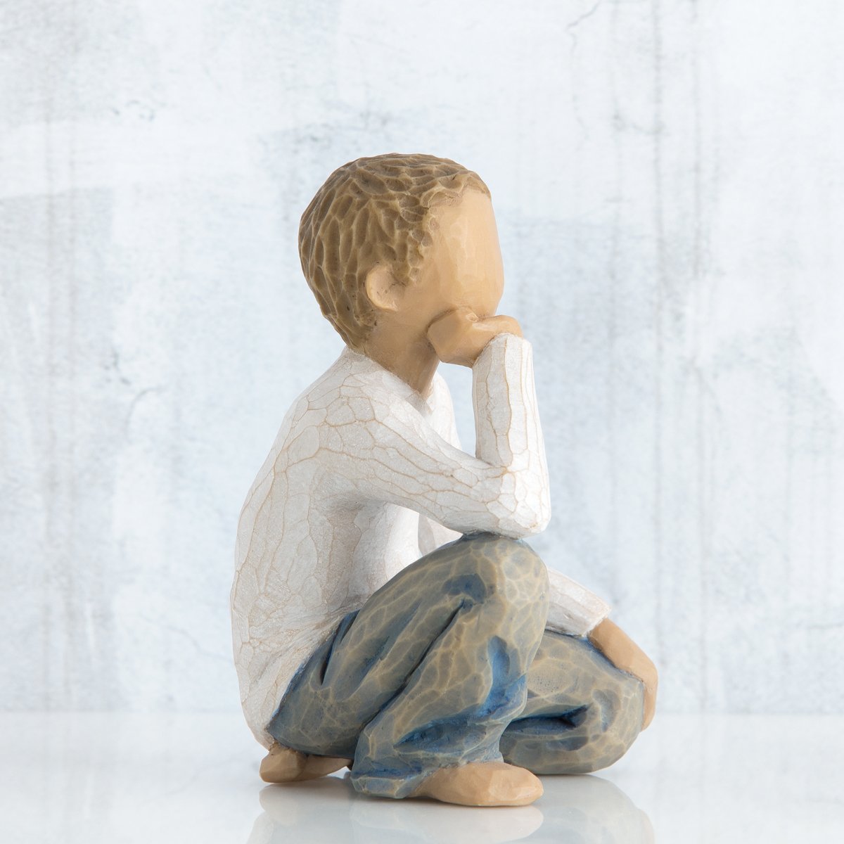 Willow Tree Inquisitive Child Figurine, Beige (Natur), 3.2 x 3.2 - Image 2