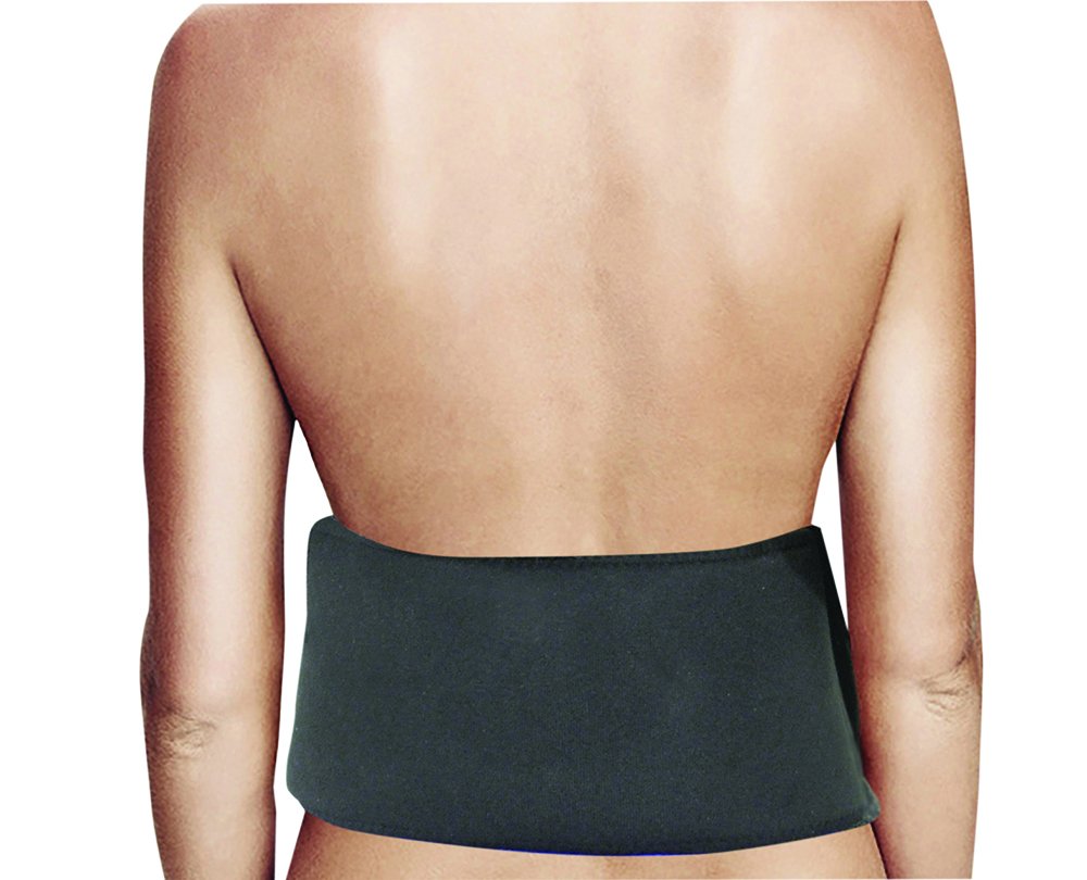 PureFit Lower Back Heat Pad Fits around your back Hoop and Loop Tape Fastening Targeting aches and pains - Image 2