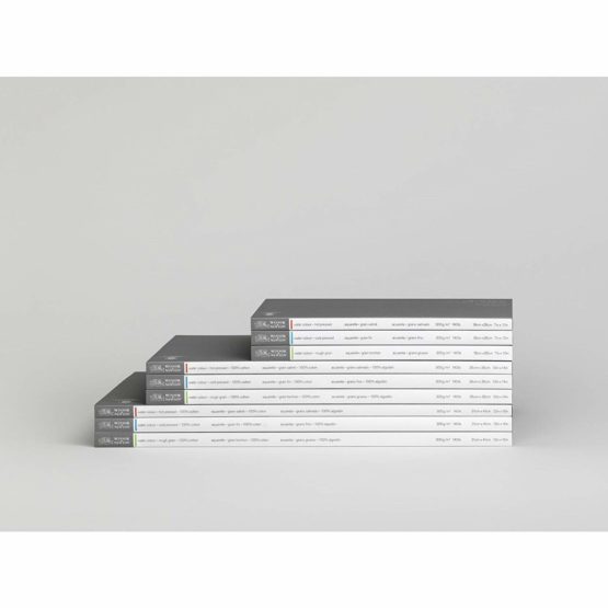 Winsor & Newton Hot Pressed Water Colour Paper, Glued Block (300 GSM, 25.4 cm x 35.6 cm), White - Image 4