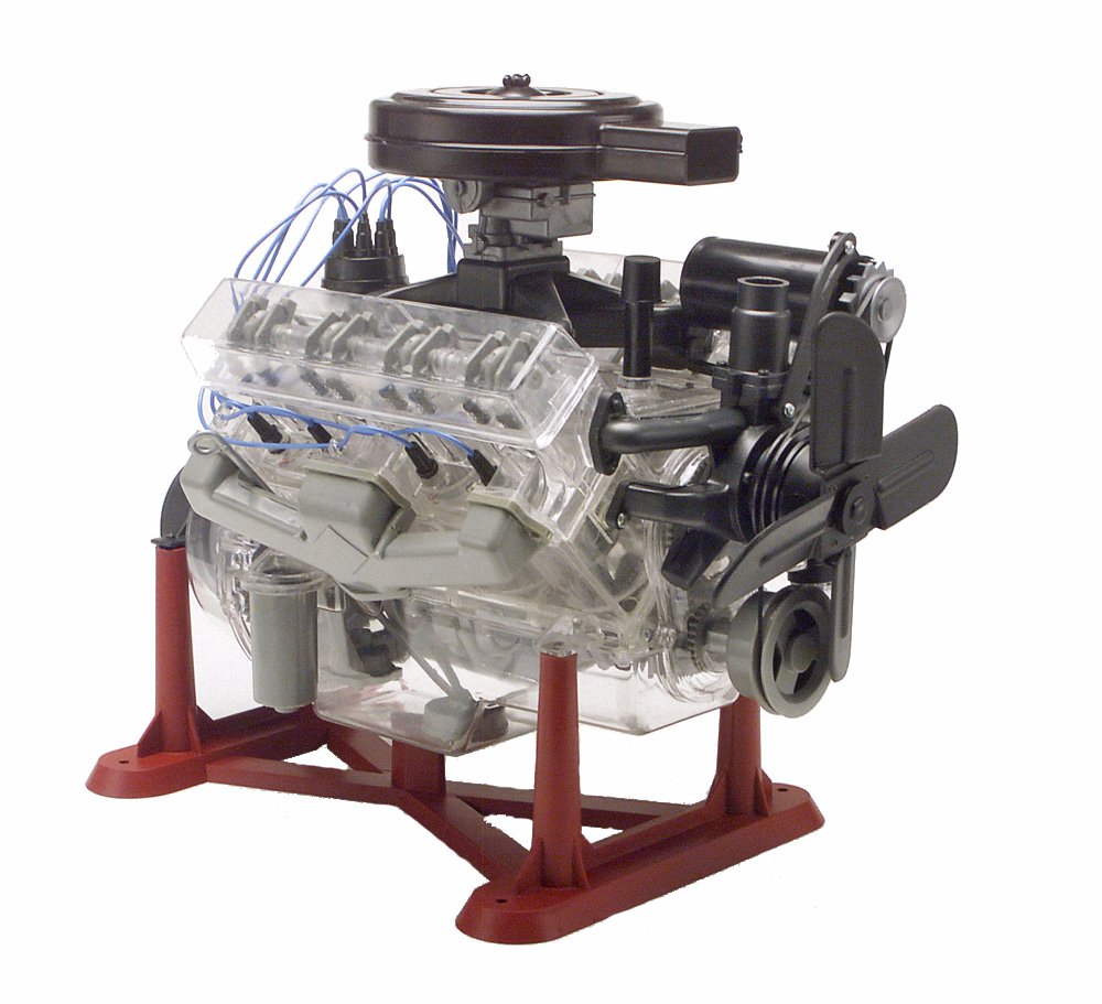 Revell Monogram RVM8883 Revell Visible V-8, Multi Colour, Multicolor