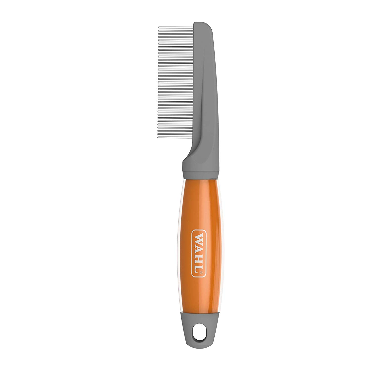 Wahl Grooming Comb with Soft Grip Gel Handle, Grooming Comb, Durable Stainless-Steel Teeth, Gel Handle, Pet Combs