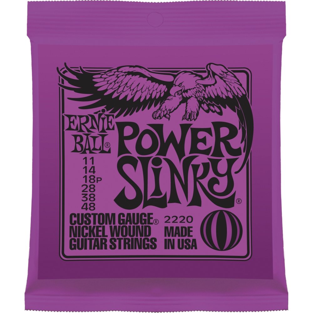 Ernie Ball Power Slinky 3-set Bundle, Power 11-48 - Image 2