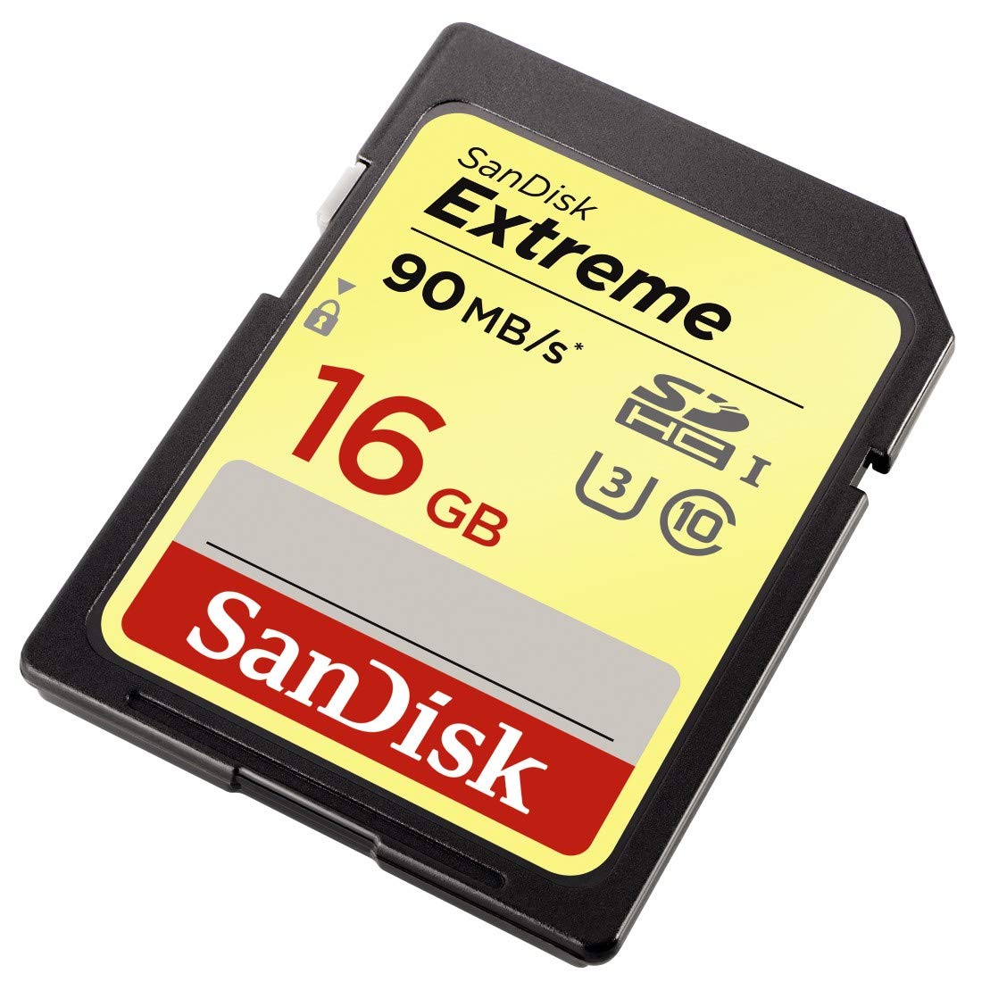 SanDisk Extreme 16 GB SDHC UHS-I U3 Memory Card, up to 90 MB/s Read (Newest Version) SDSDXNE-016G-GNCIN , Gold - Image 4