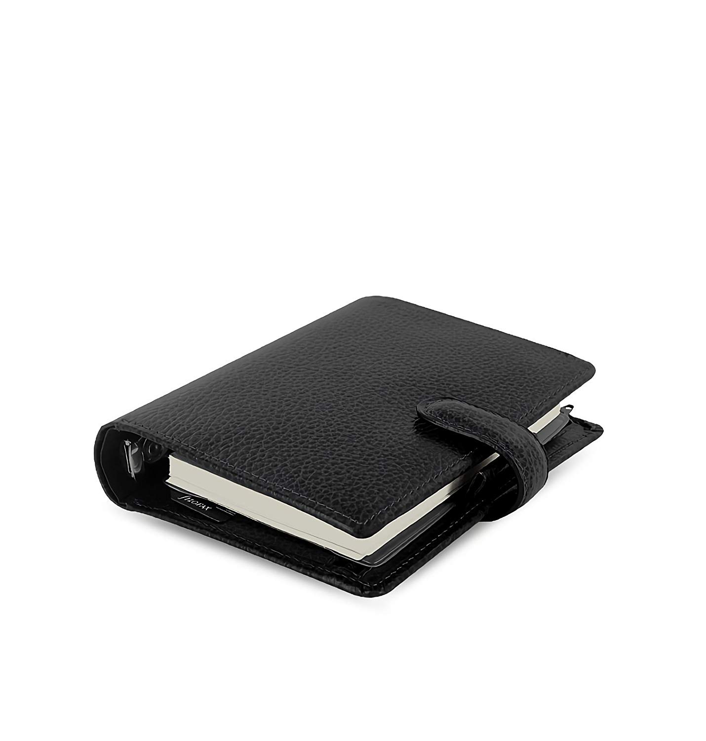 Filofax Pocket Finsbury Black organiser, 14.5 cm x 11.5 cm - Image 2