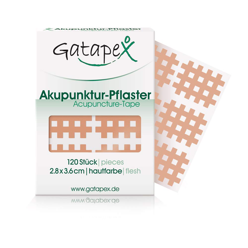 Gatapex Acupuncture Plasters (Pack of 120), Skin-coloured