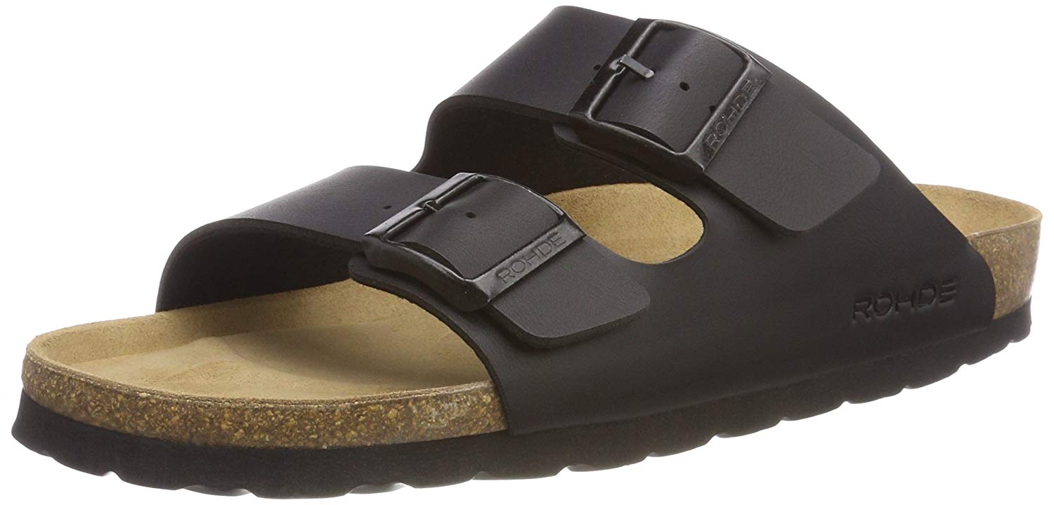 Rohde 5631, Women’s Open Toe Sandals, Black (Black), 7 UK (40 EU), 7 UK Wide