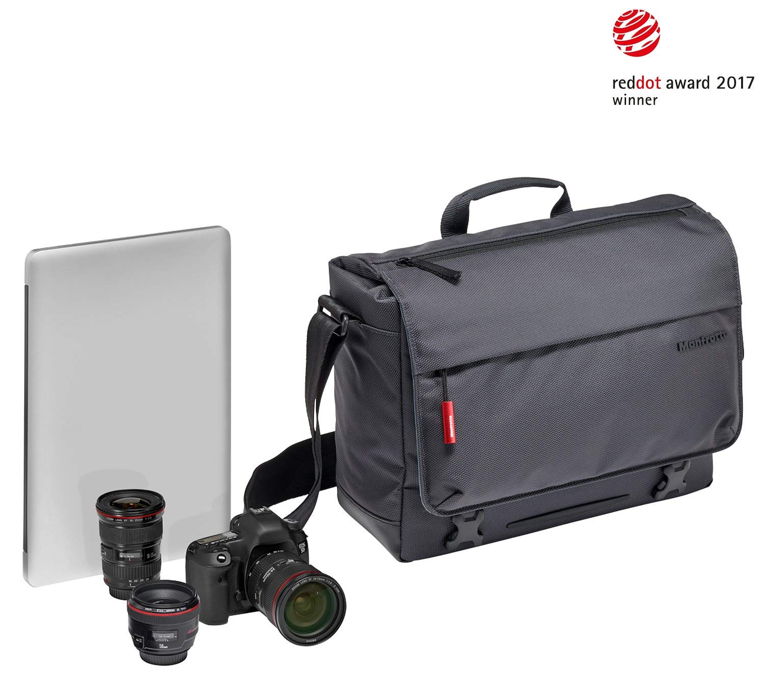 Manfrotto Speedy-10 Manhattan Messenger Bag for DSLR/CSC - Grey, 33