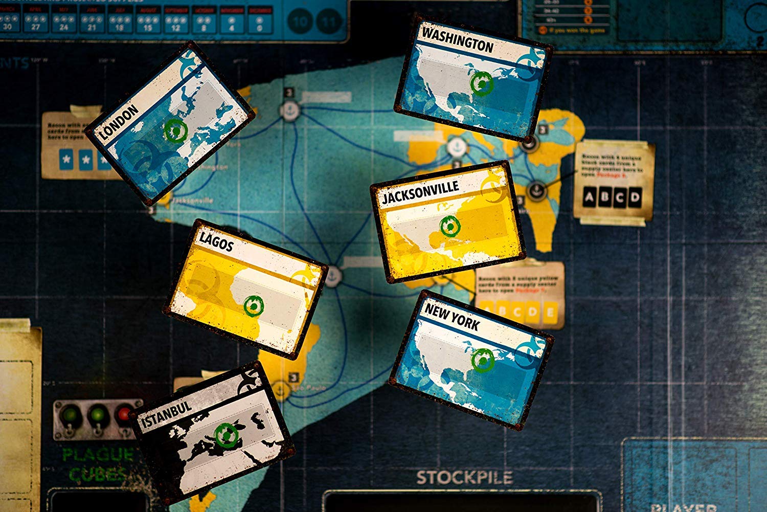 Z-Man Games, Pandemic Legacy Season 2 Black Edition, Board Game, Ages 14+, For 2 to 4 Players, 60 Minutes Playing Time - Image 4