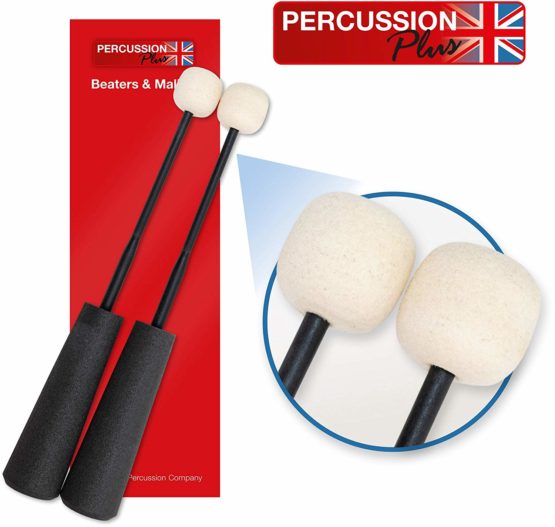Percussion Plus PP753 Easy Grip Hard Felt Beaters