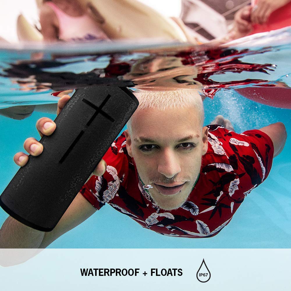 Ultimate Ears MEGABOOM 3 Wireless Bluetooth Speaker (Powerful Sound + Thundering Bass, Bluetooth, Waterproof, Battery 20 hours, Range 45 m) - Lagoon Blue - Image 4
