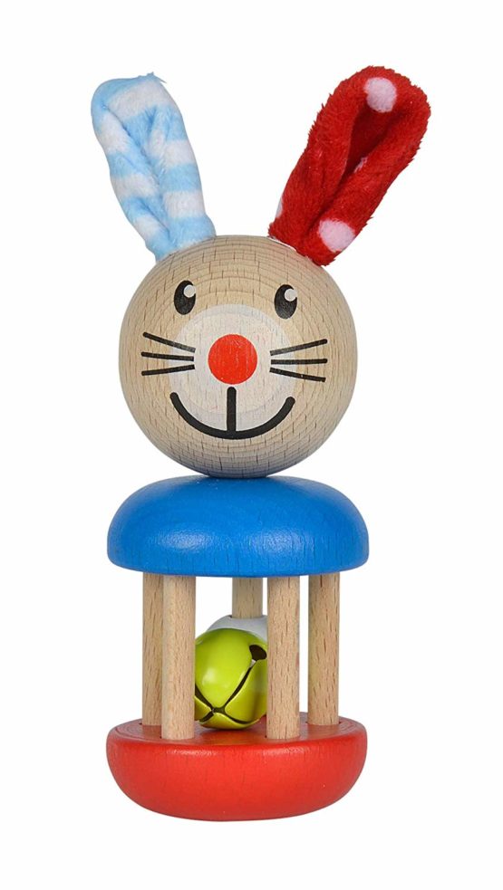 Heros 100017013 "Baby - Bunny Wooden Rattle - Image 3