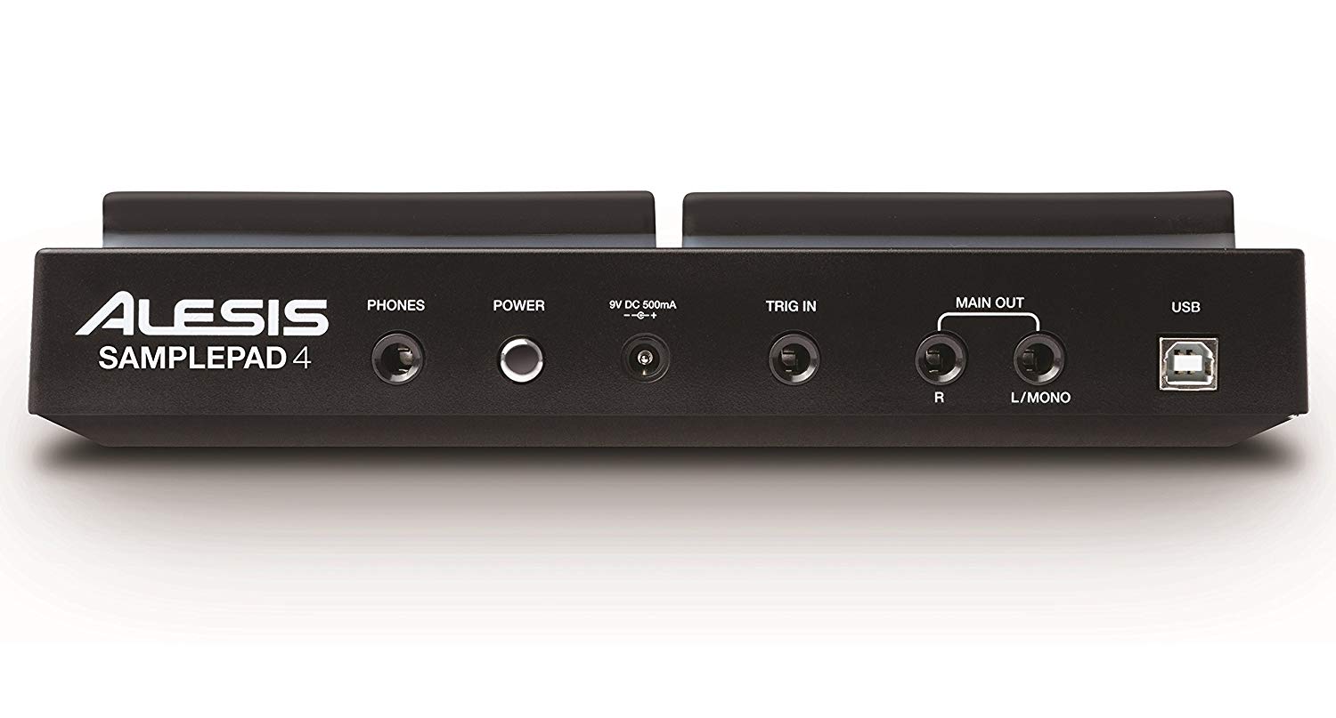 Alesis Sample Pad 4, Compact Percussion and Sample Triggering Instrument with 4 Velocity Sensitive Pads - Image 4