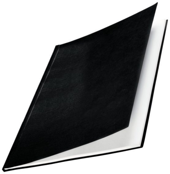 Leitz impressBIND Hard Covers, 14.0 mm Spine, Black, Pack of 10